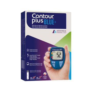 Contour Plus BLUE glucosemeter startpakket