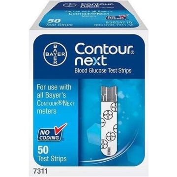 Contour Next teststrips 50 stuks