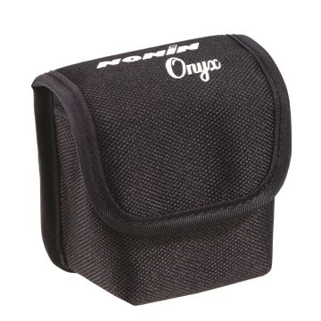 Stoffen draagtasje voor Onyx, zwart met clip